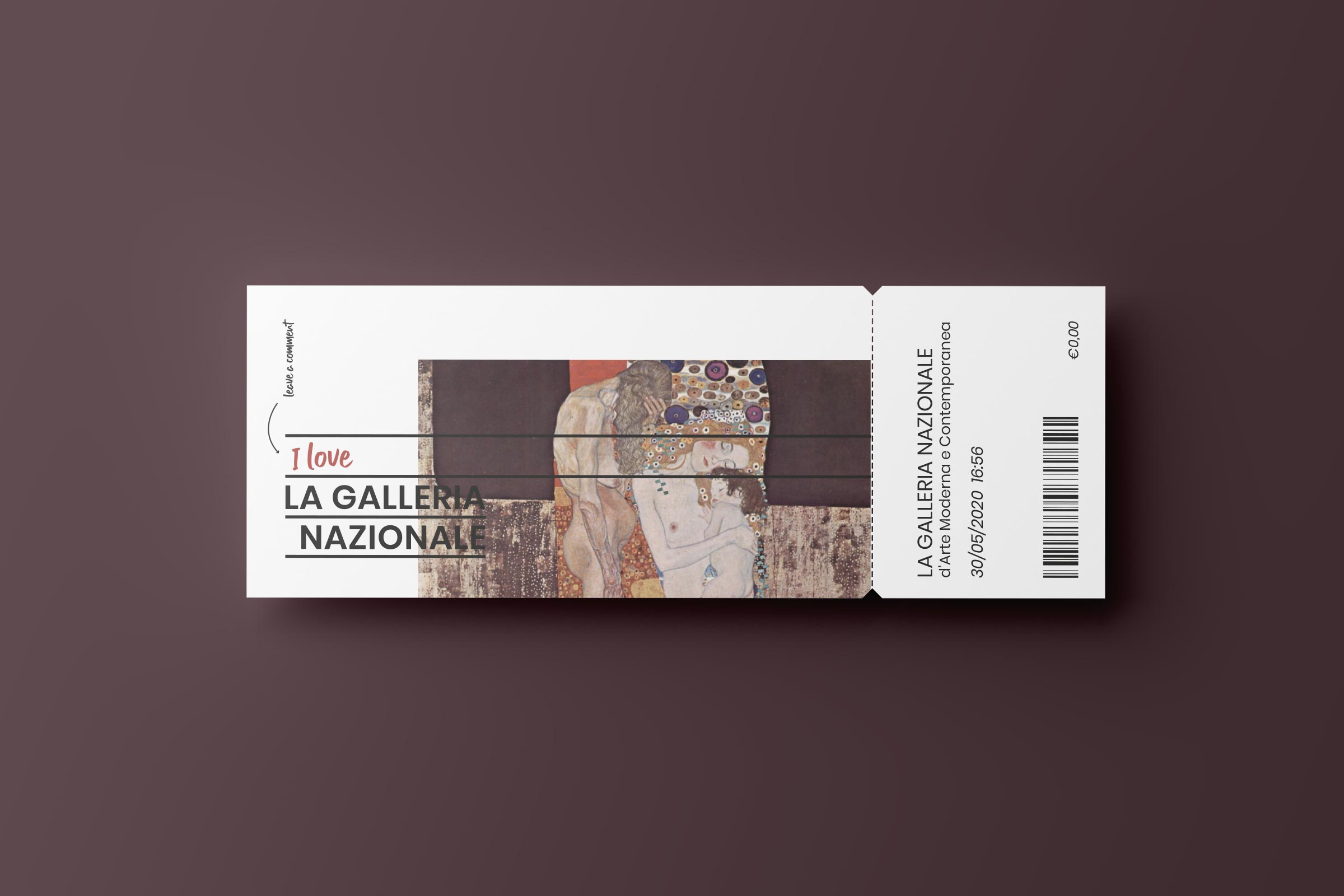 La Galleria Nazionale_roma_ticket_bigliettoingresso_klimt